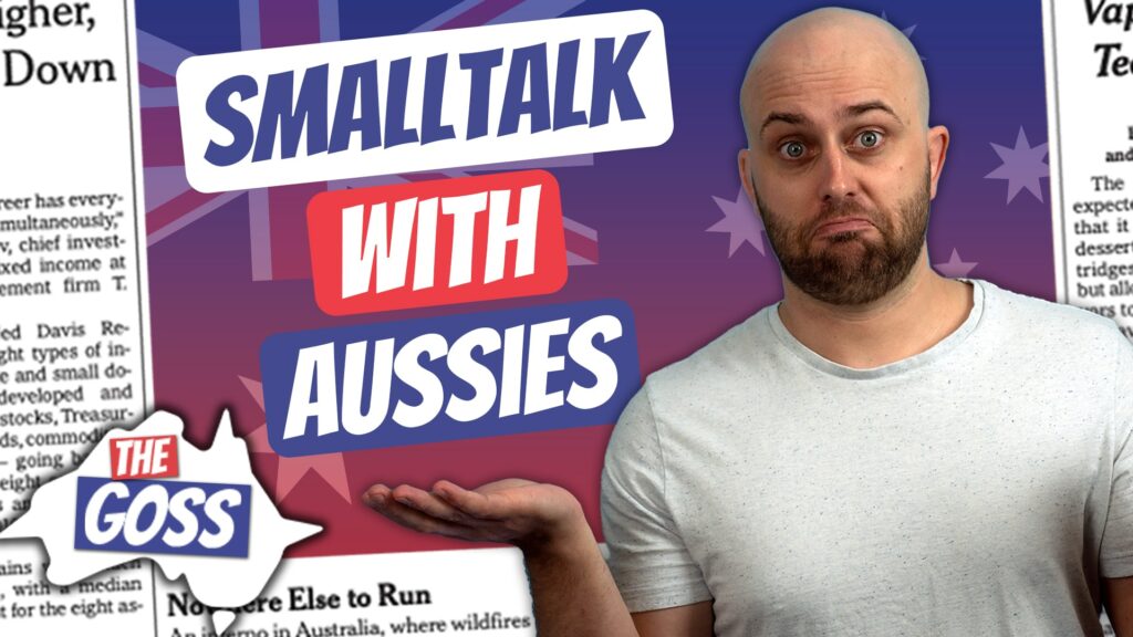 ae 1275, aussie english instagram, aussie english podcast, australian english, Australian podcasts, English as a Second Language, esl podcast, ian smissen, learn english, learn english online course, learn english podcast, learn language podcast, Learning Australian vocabulary through stories, pete smissen, The goss, what is small talk, what is chin wag, chin wag slang