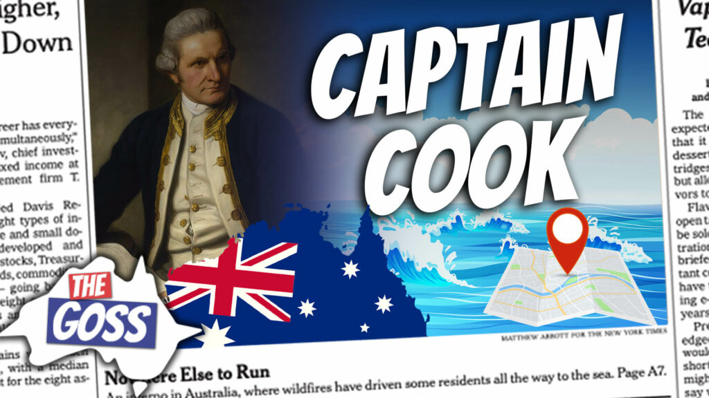 pete smissen, ian smissen, host of aussie english podcast, the goss australia, captain cook, indigenous languages, who owns australia